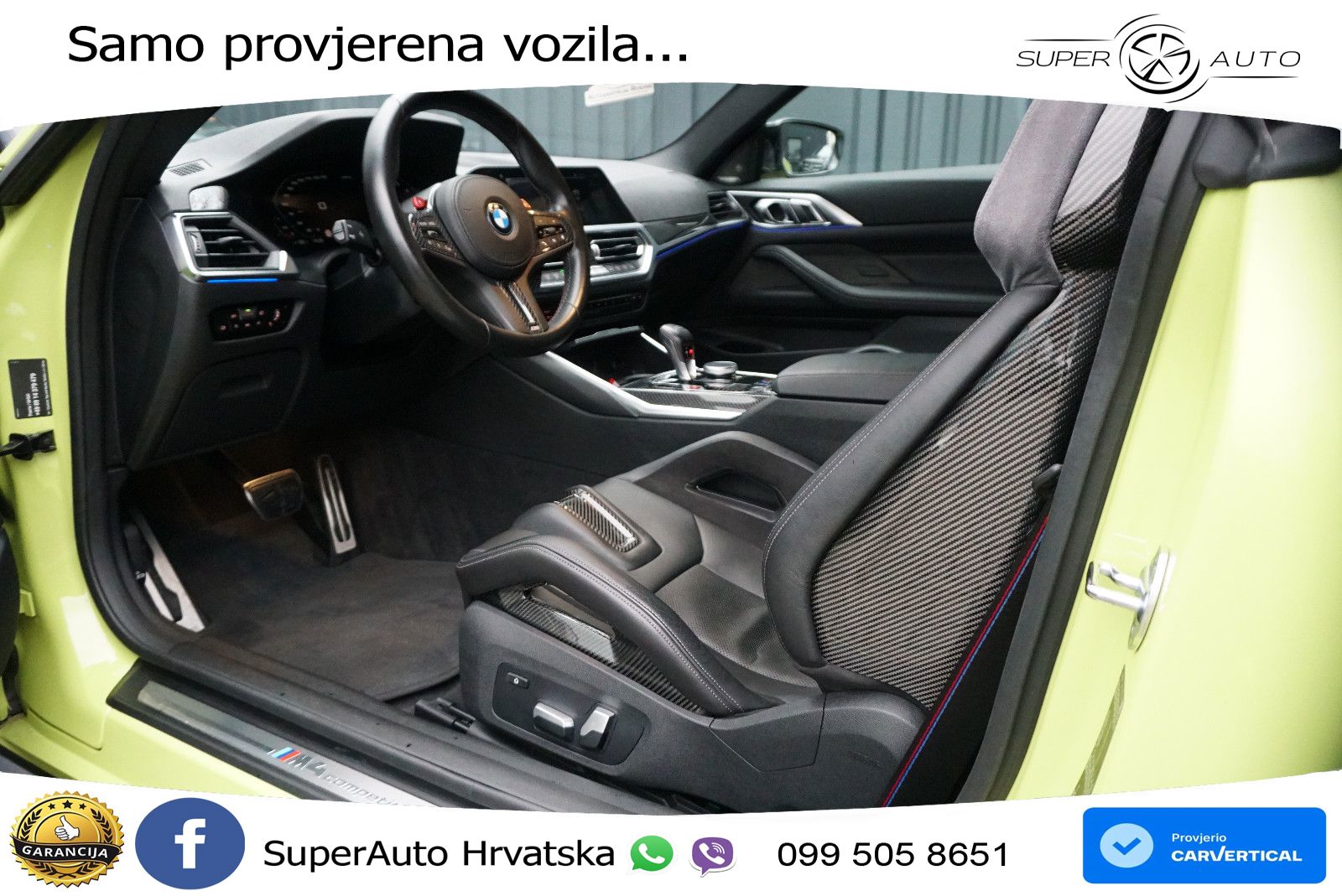 BMW M4 Competition 3.0 (510 KS) Steptronic