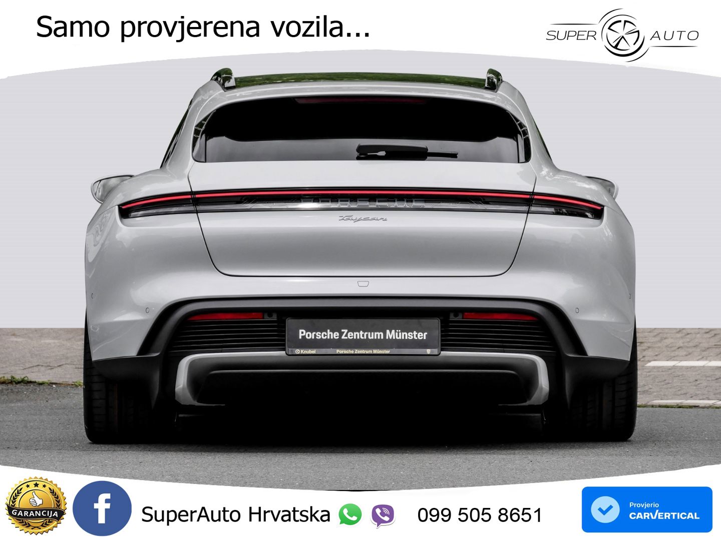 Porsche Taycan Sport Turismo 105 kWh (435 KS)