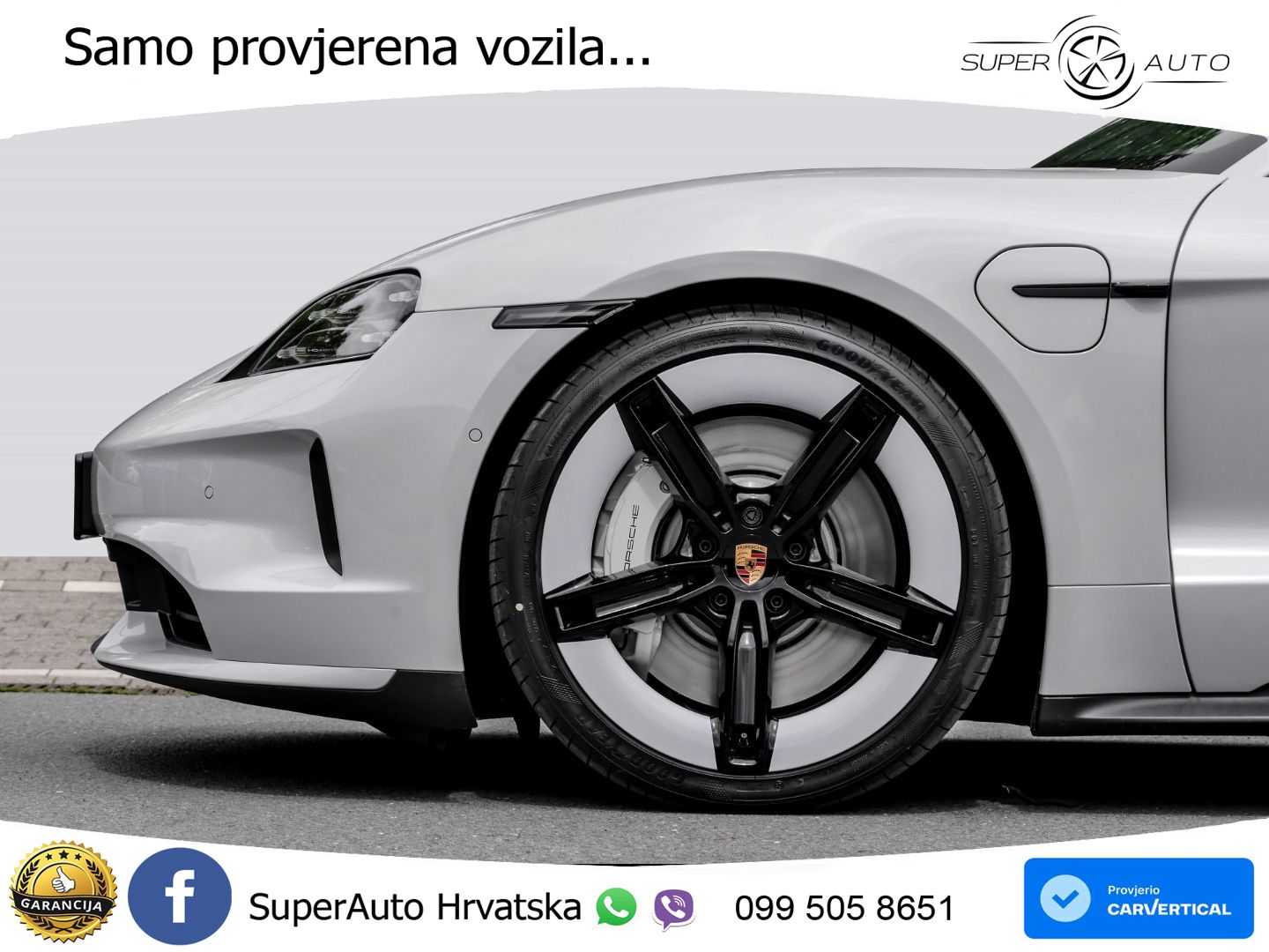 Porsche Taycan Sport Turismo 105 kWh (435 KS)