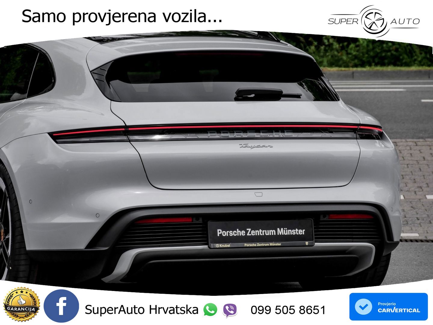 Porsche Taycan Sport Turismo 105 kWh (435 KS)