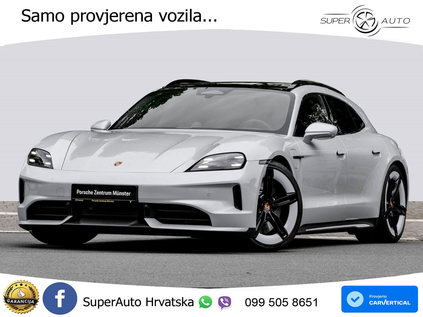 Porsche Taycan Sport Turismo 105 kWh (435 KS)