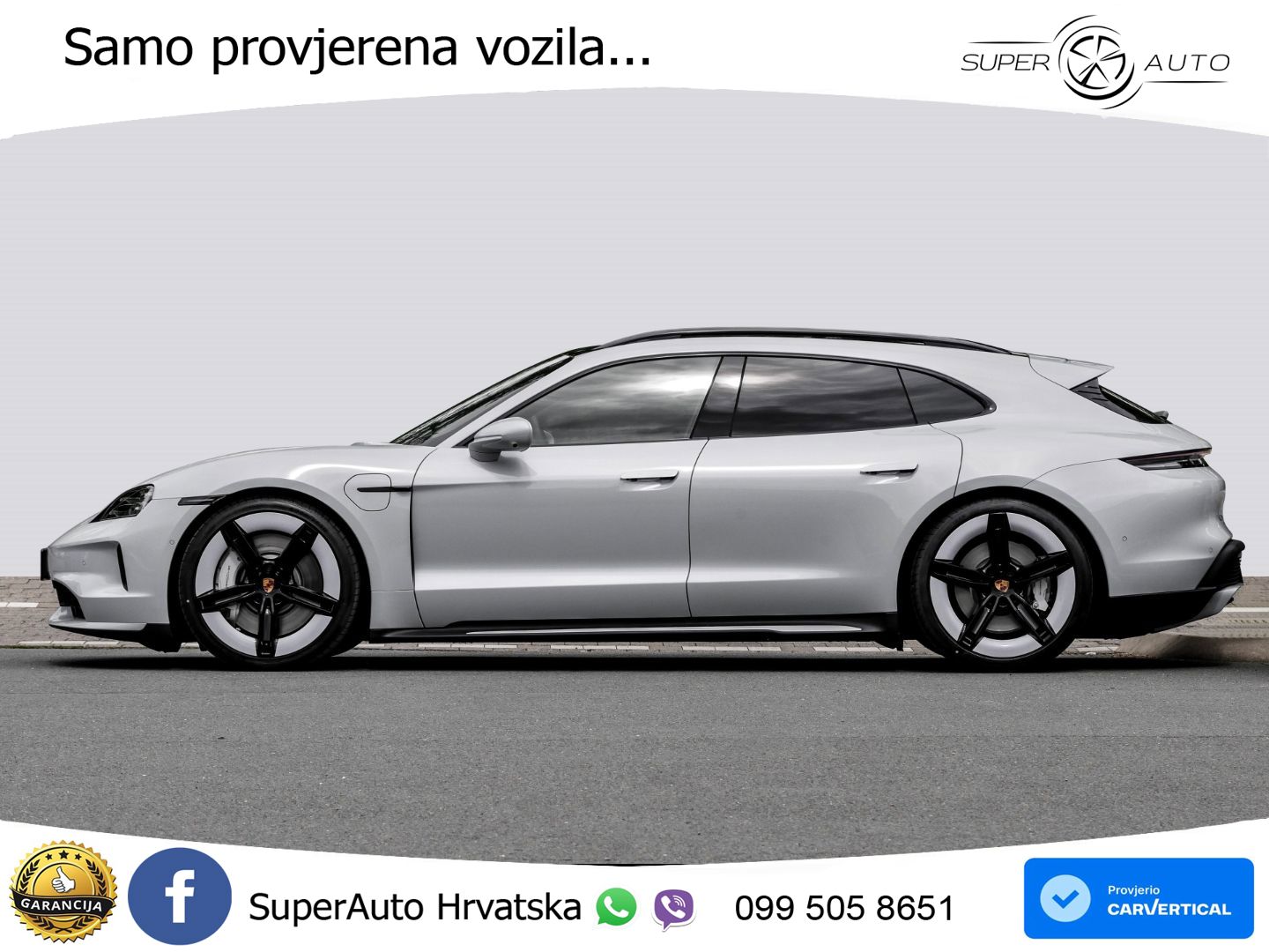 Porsche Taycan Sport Turismo 105 kWh (435 KS)