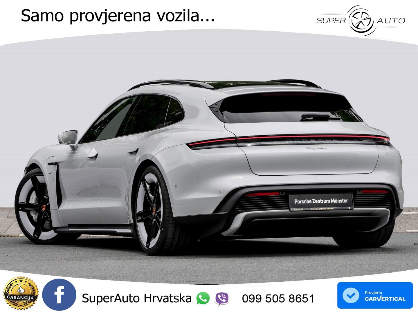 Porsche Taycan Sport Turismo 105 kWh (435 KS)