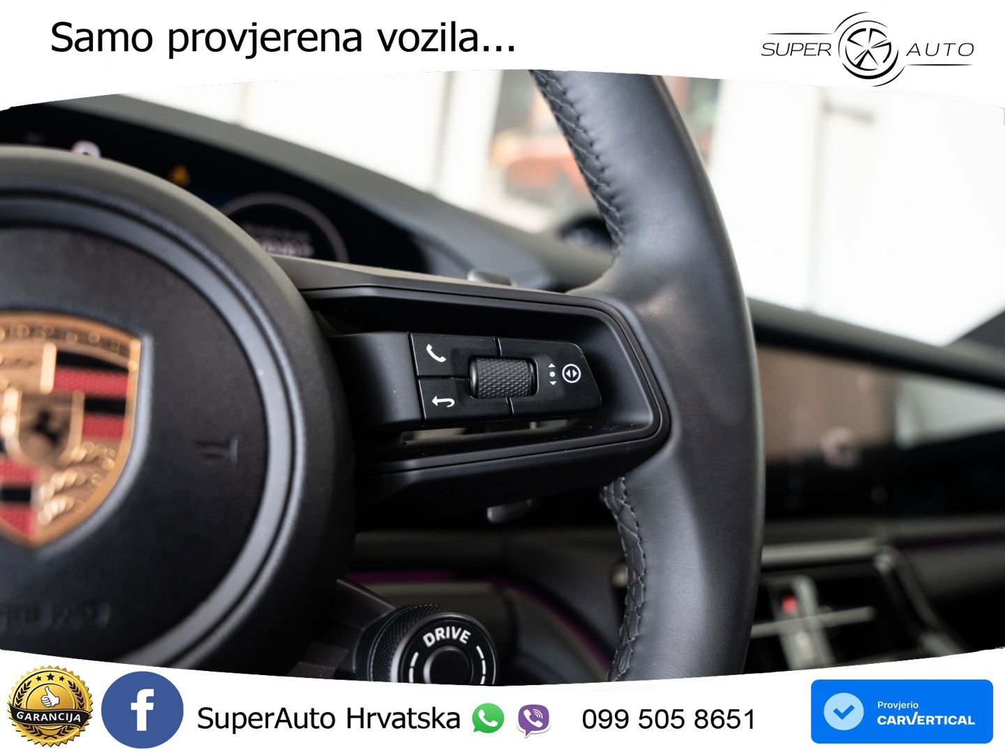 Porsche Panamera 4S 2.9 V6 (544 KS) E-Hybrid PDK ZRAČNI+ACC+GR SJED+KAM