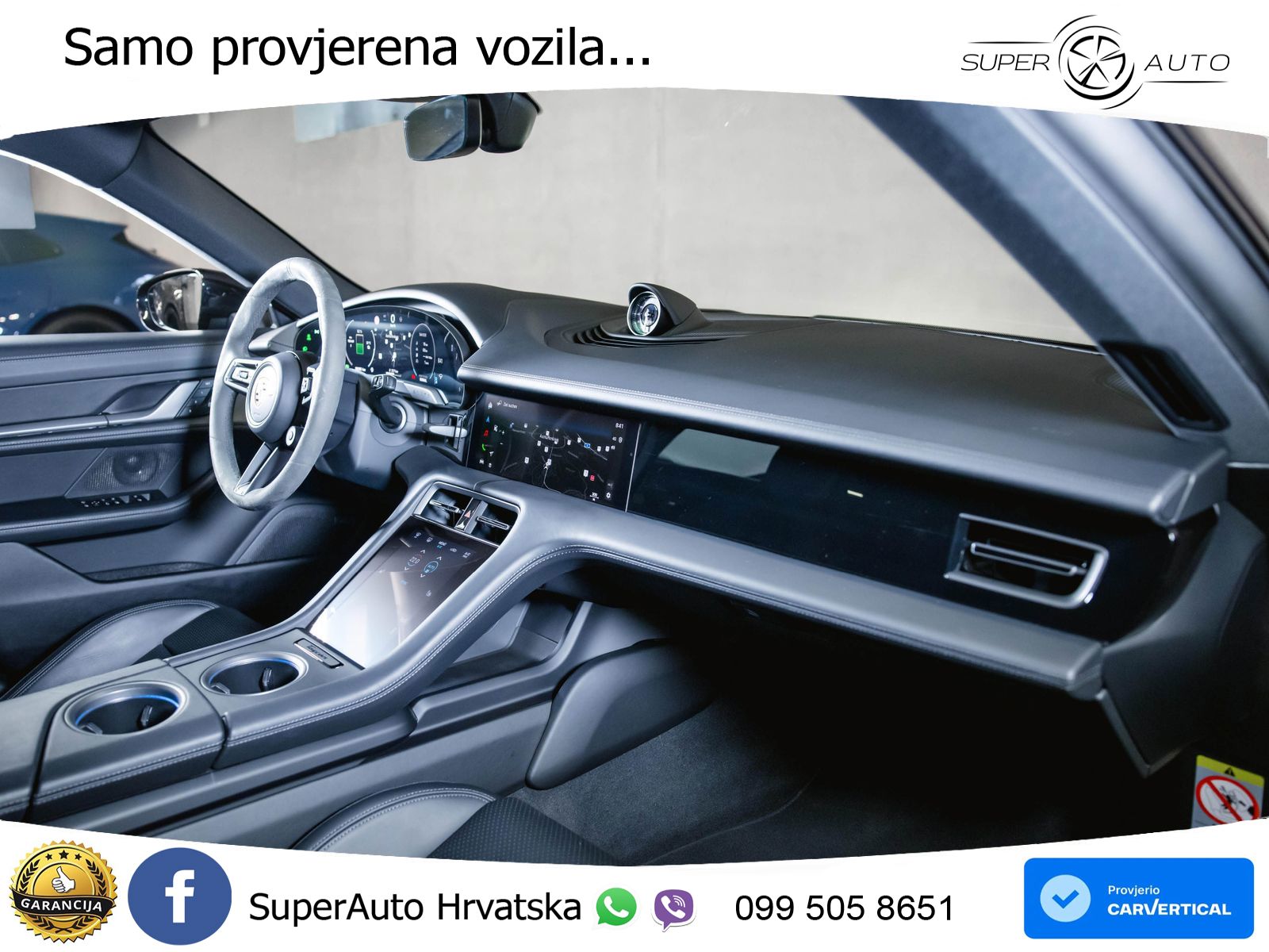 Porsche Taycan Sport Turismo 4S 105 kWh (598 KS)