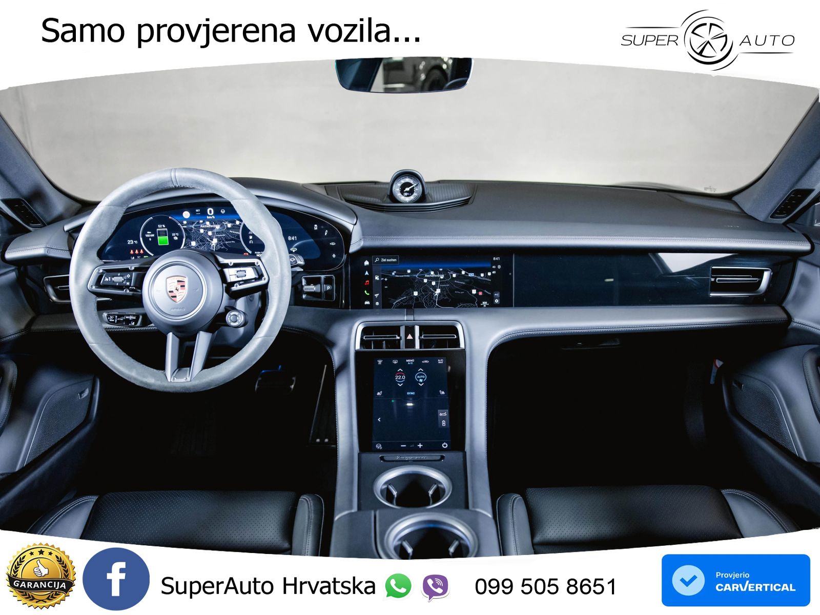 Porsche Taycan Sport Turismo 4S 105 kWh (598 KS)
