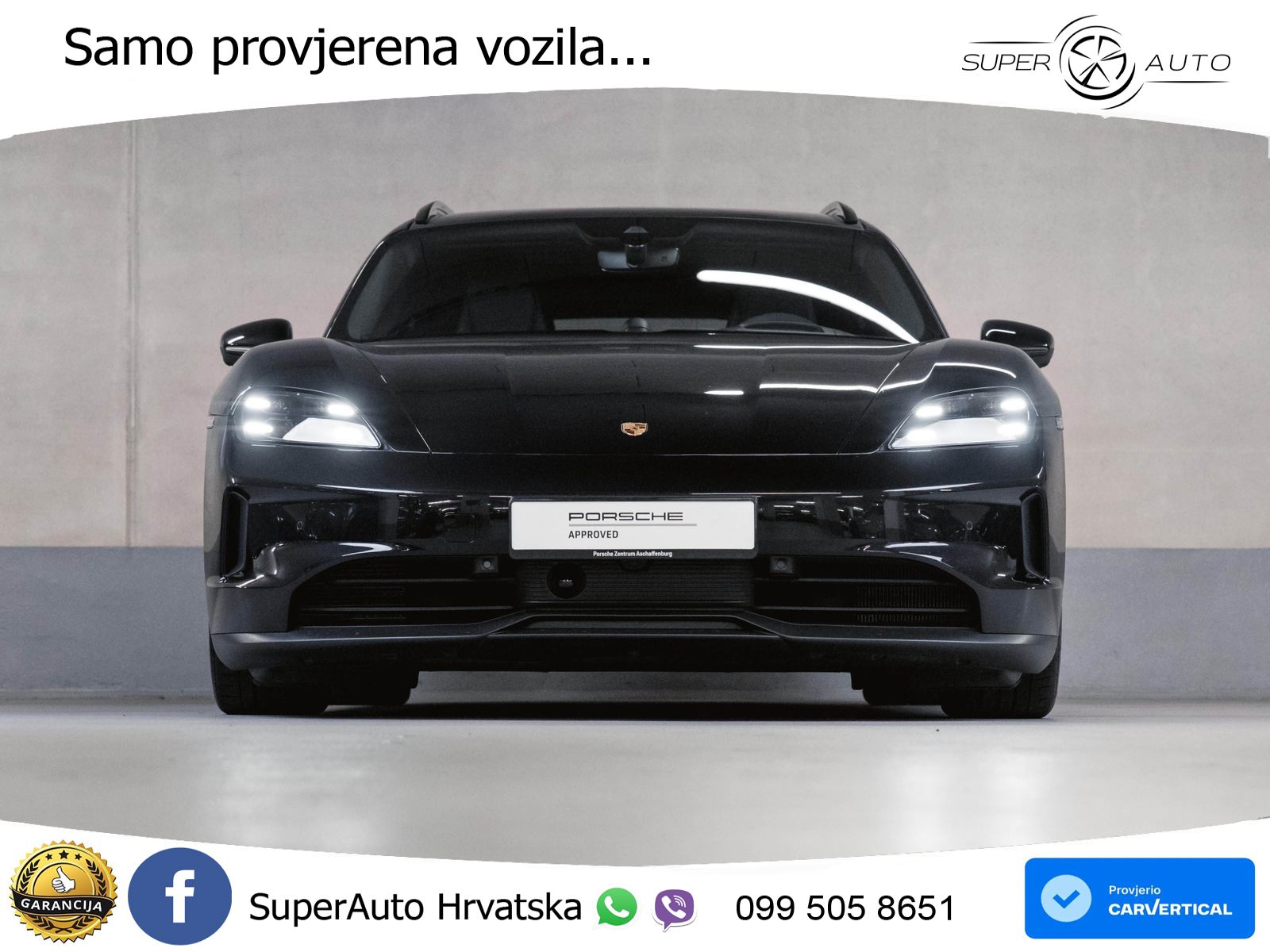 Porsche Taycan Sport Turismo 4S 105 kWh (598 KS)