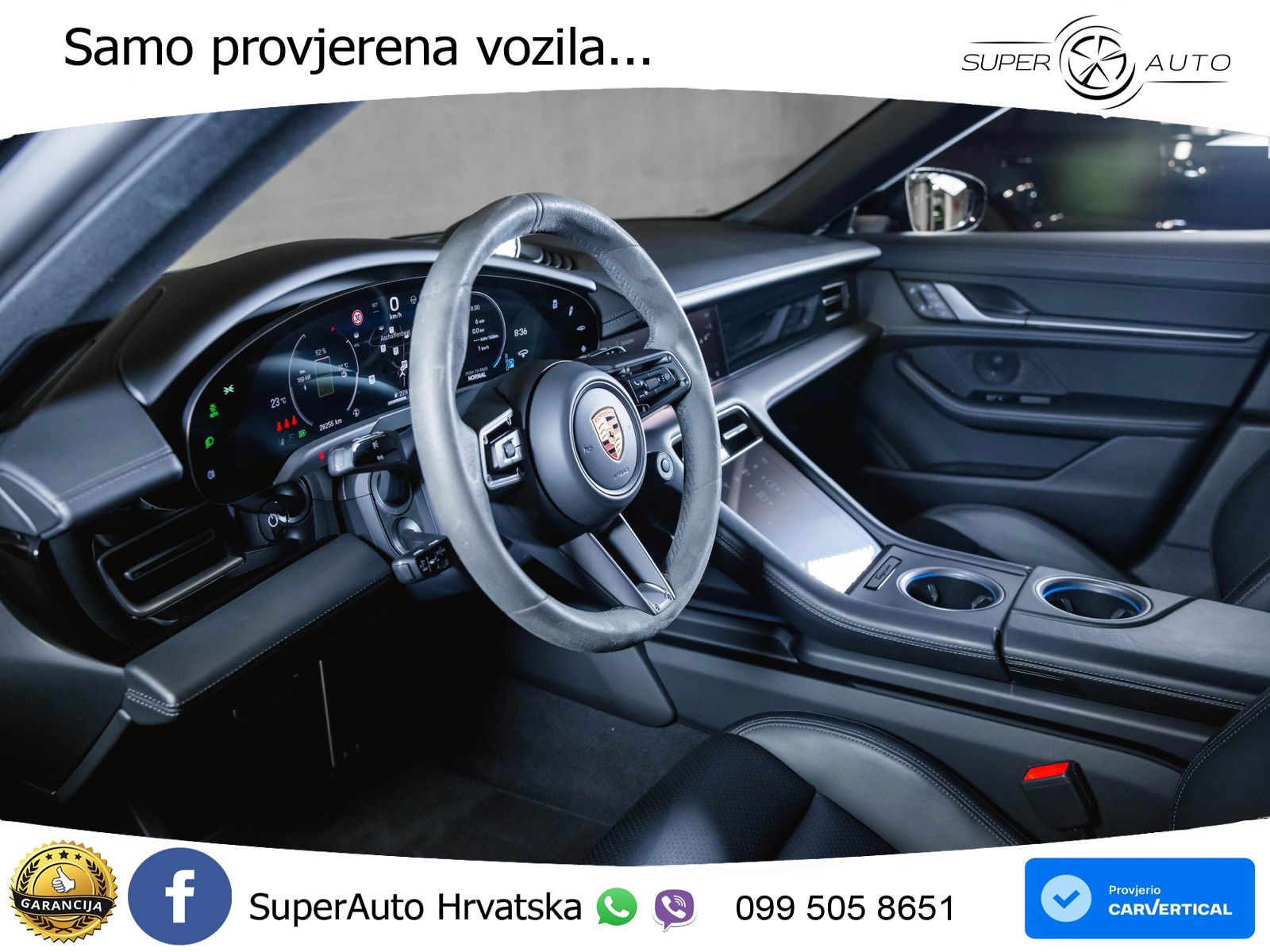 Porsche Taycan Sport Turismo 4S 105 kWh (598 KS)