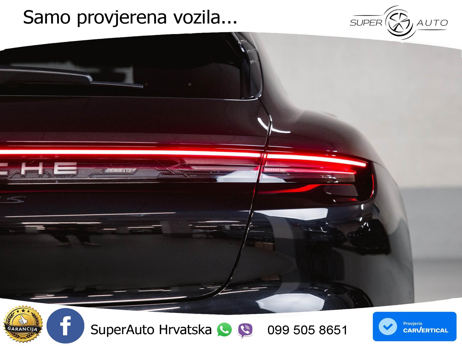 Porsche Taycan Sport Turismo 4S 105 kWh (598 KS)