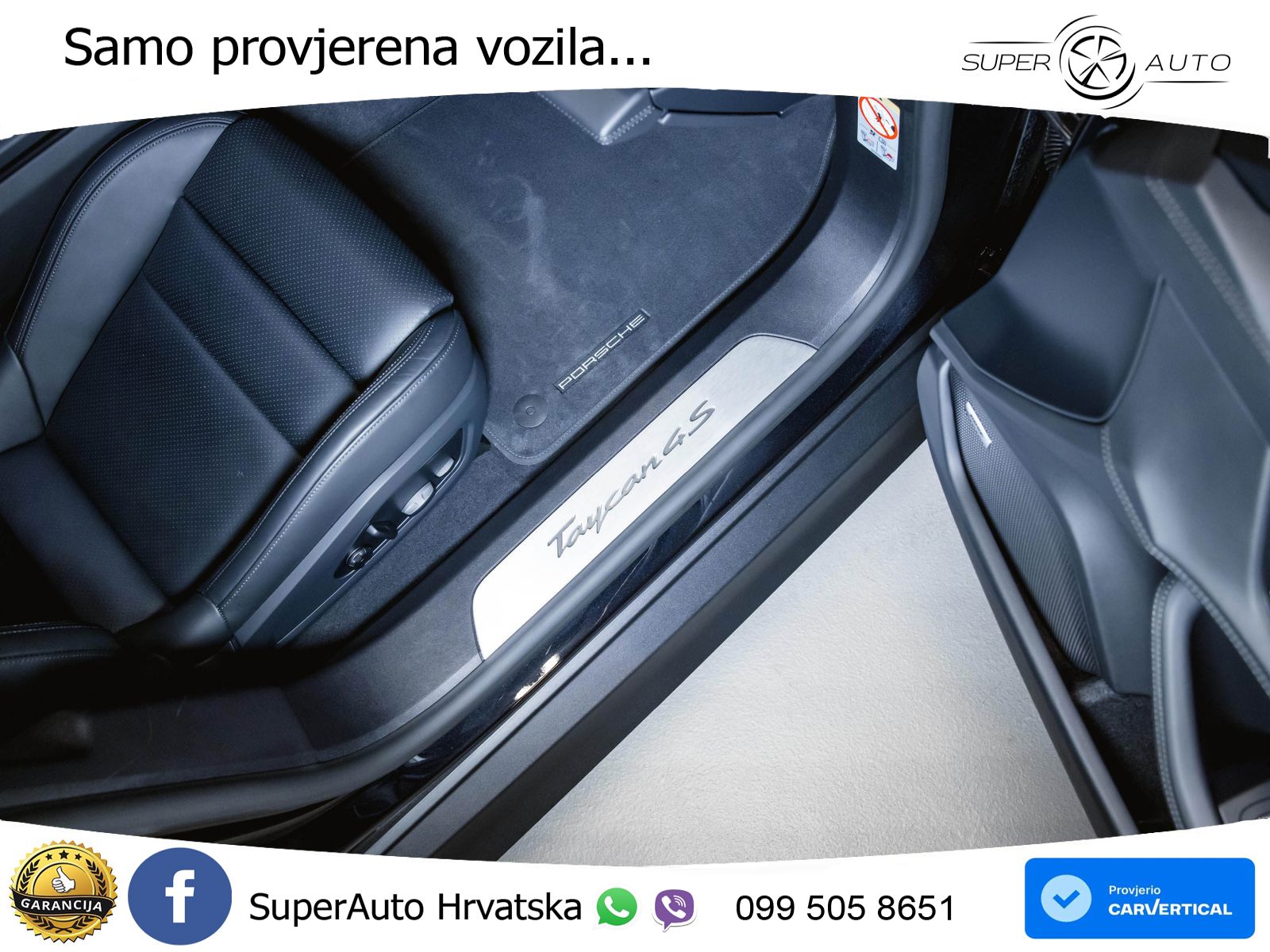 Porsche Taycan Sport Turismo 4S 105 kWh (598 KS)