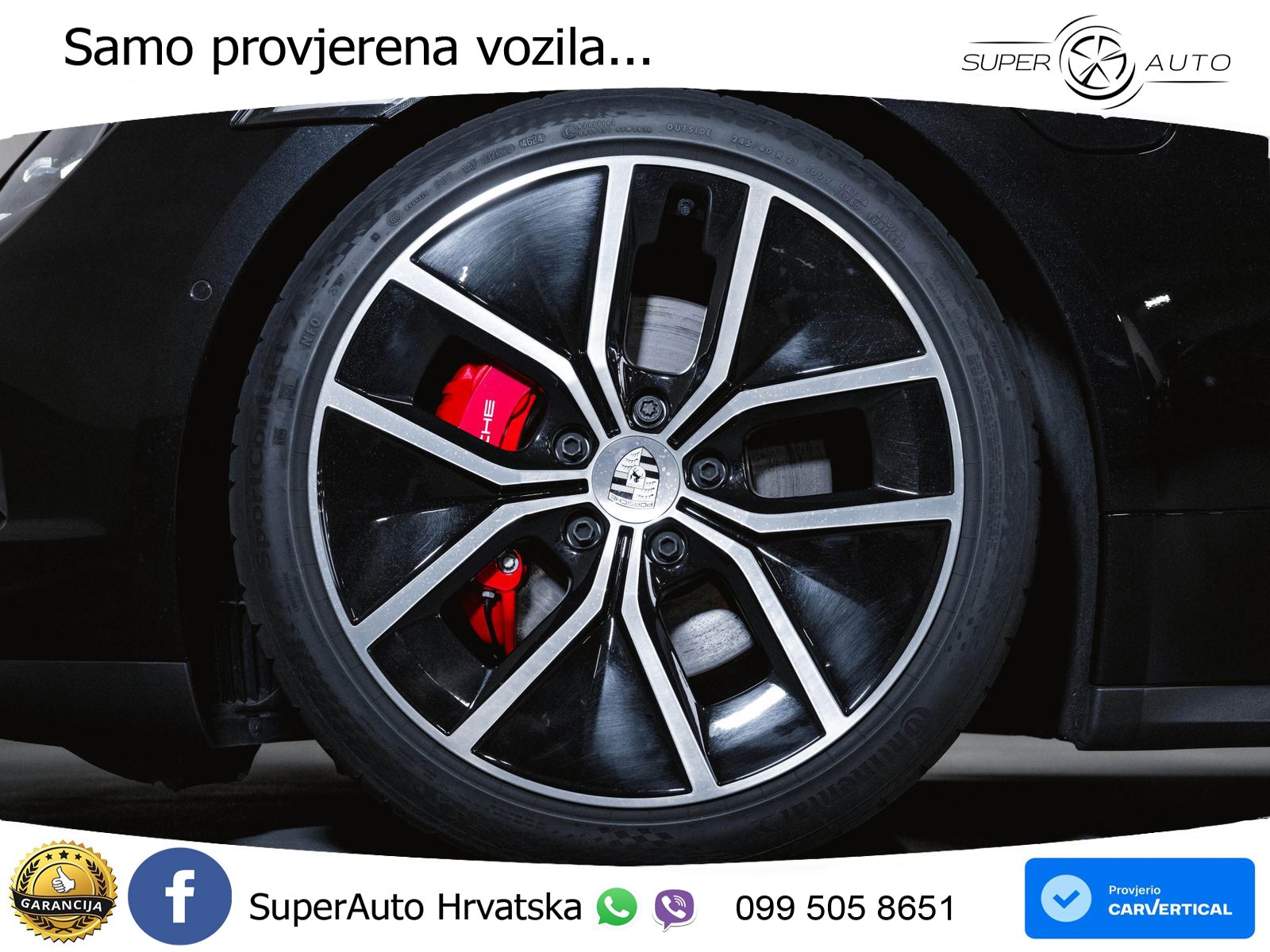Porsche Taycan Sport Turismo 4S 105 kWh (598 KS)