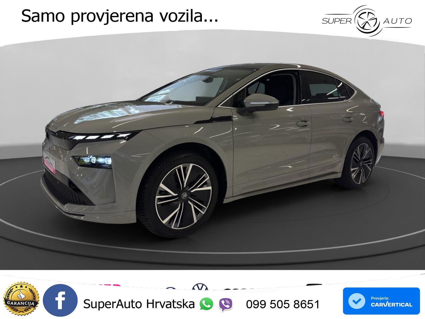 Škoda Enyaq Coupe iV 85 82 kWh (286 KS) Loft LED+GR SJED+ACC