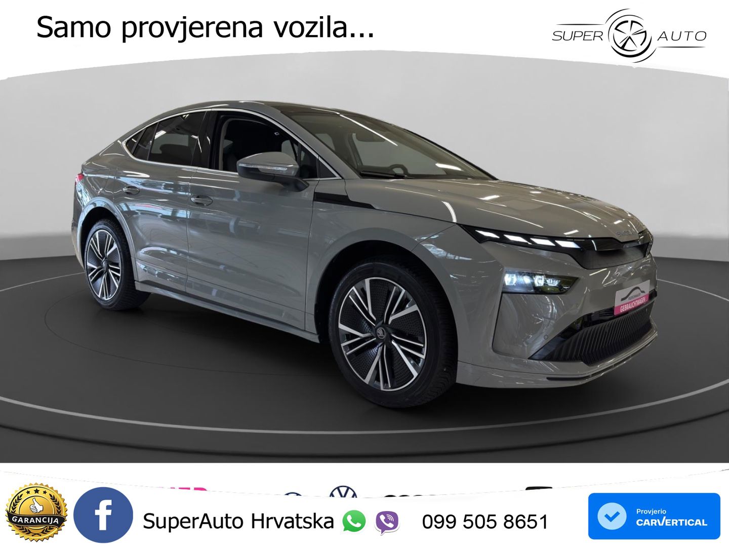 Škoda Enyaq Coupe iV 85 82 kWh (286 KS) Loft LED+GR SJED+ACC