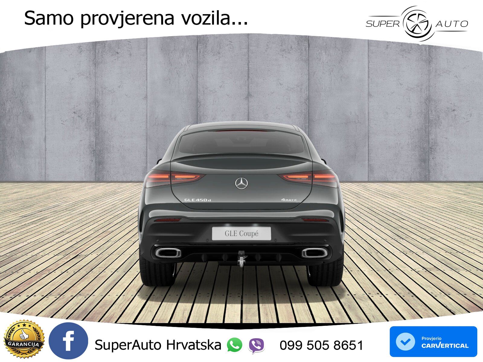 Mercedes GLE Coupe 450d (367 KS) EQ Boost 4MATIC 9G-TRONIC AMG LED+GR SJED+ACC