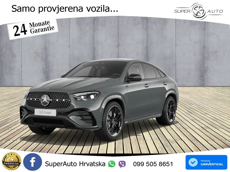 Mercedes GLE Coupe 450d (367 KS) EQ Boost 4MATIC 9G-TRONIC AMG LED+GR SJED+ACC