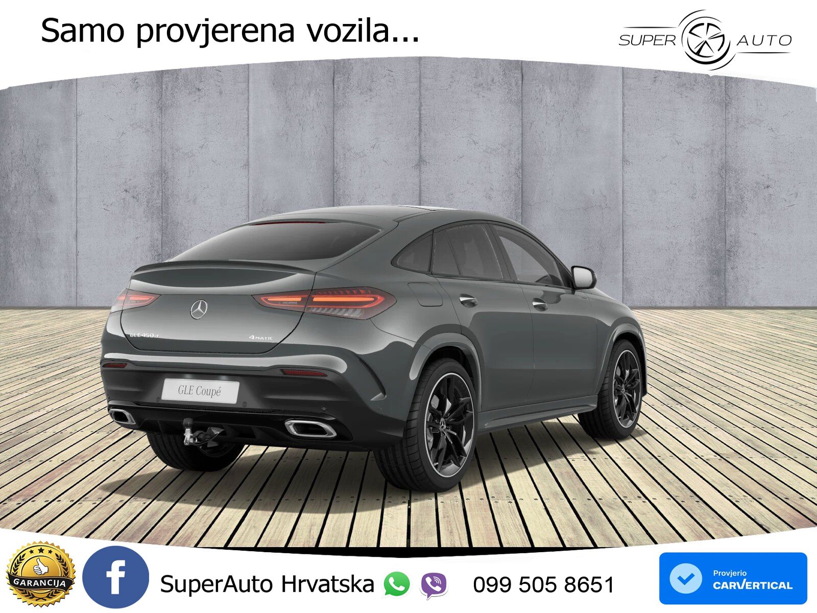 Mercedes GLE Coupe 450d (367 KS) EQ Boost 4MATIC 9G-TRONIC AMG LED+GR SJED+ACC