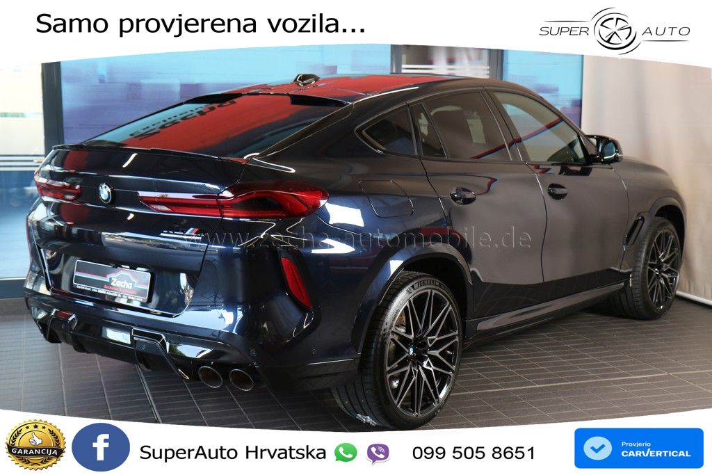 BMW X6 M Competition 4.4 V8 (625 KS) xDrive Steptronic LED+GR SJED+ACC