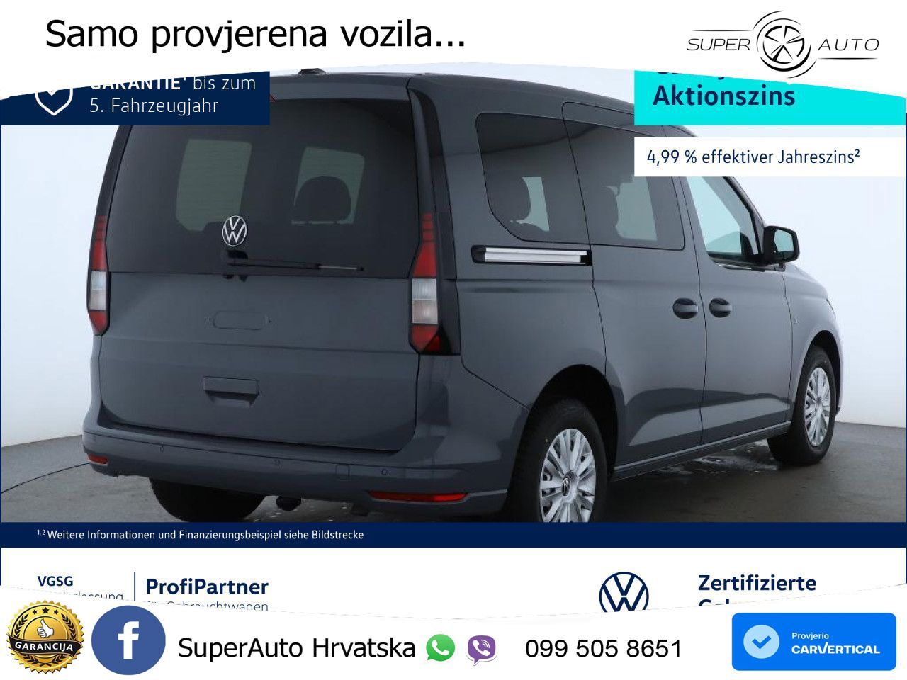 VW Caddy 102 KS