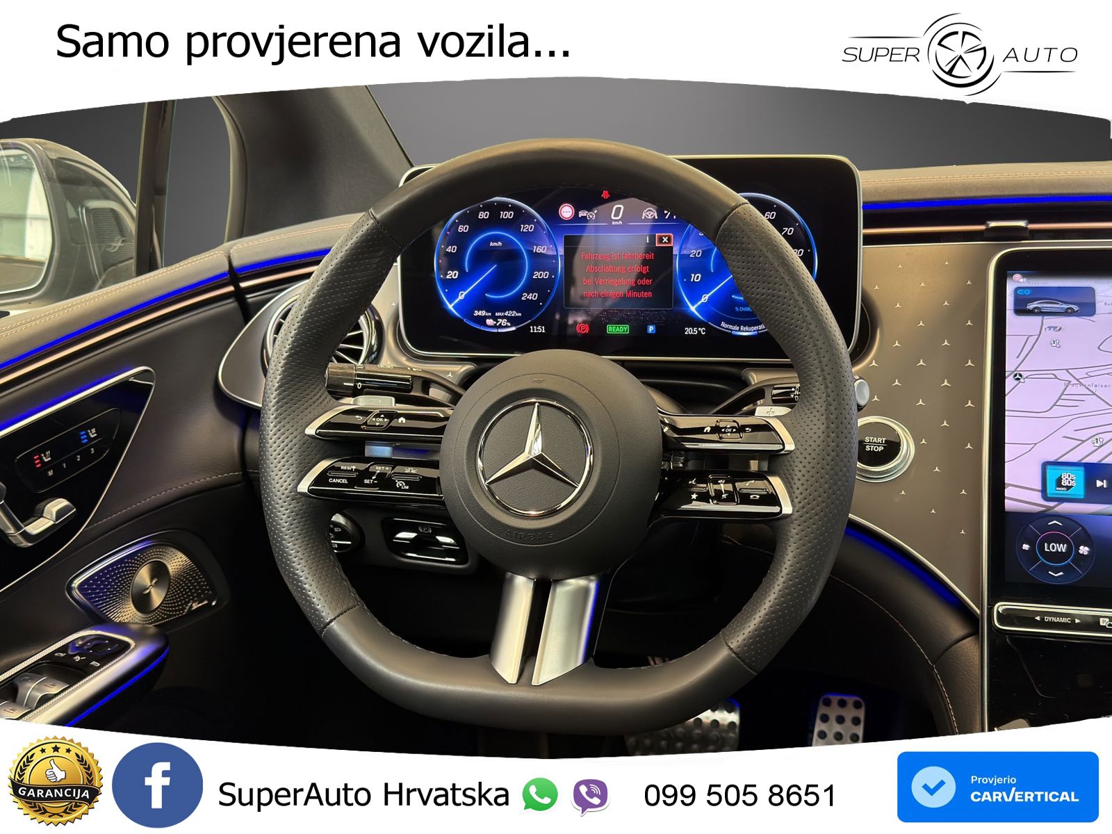 Mercedes EQE 350 98 kWh (292 KS) 4MATIC