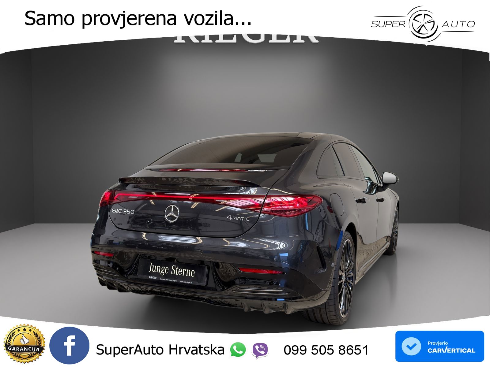 Mercedes EQE 350 98 kWh (292 KS) 4MATIC