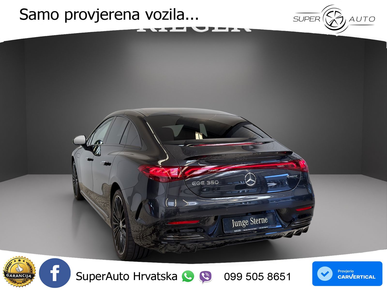 Mercedes EQE 350 98 kWh (292 KS) 4MATIC