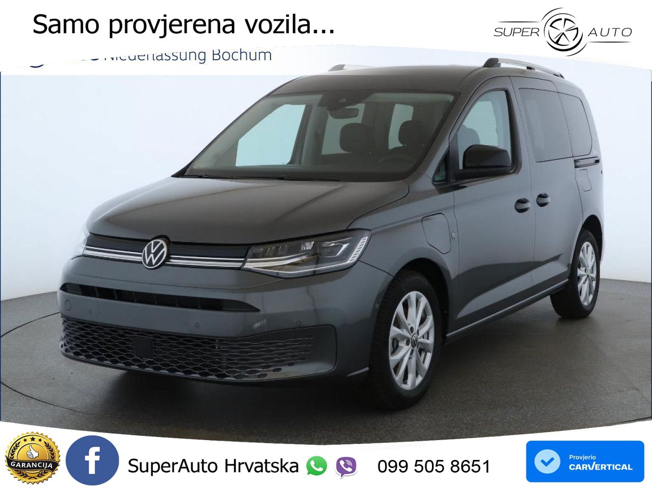 VW Caddy 116 KS LED+GR SJED+ACC