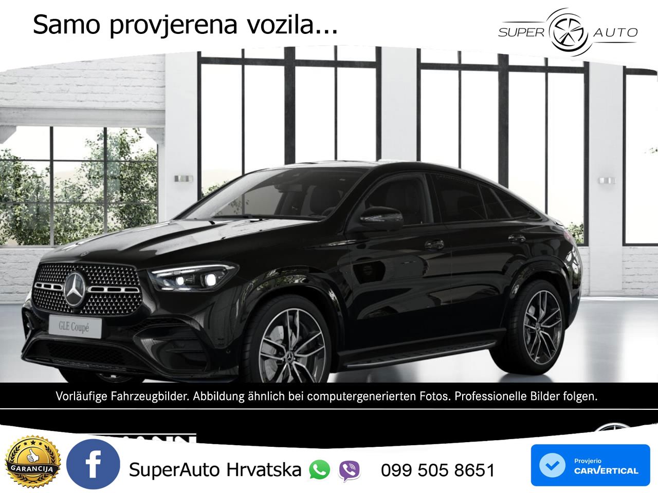 Mercedes GLE Coupe 300d (269 ks) EQ Boost 4MATIC 9G-TRONIC AMG LED+GR SJED+ACC