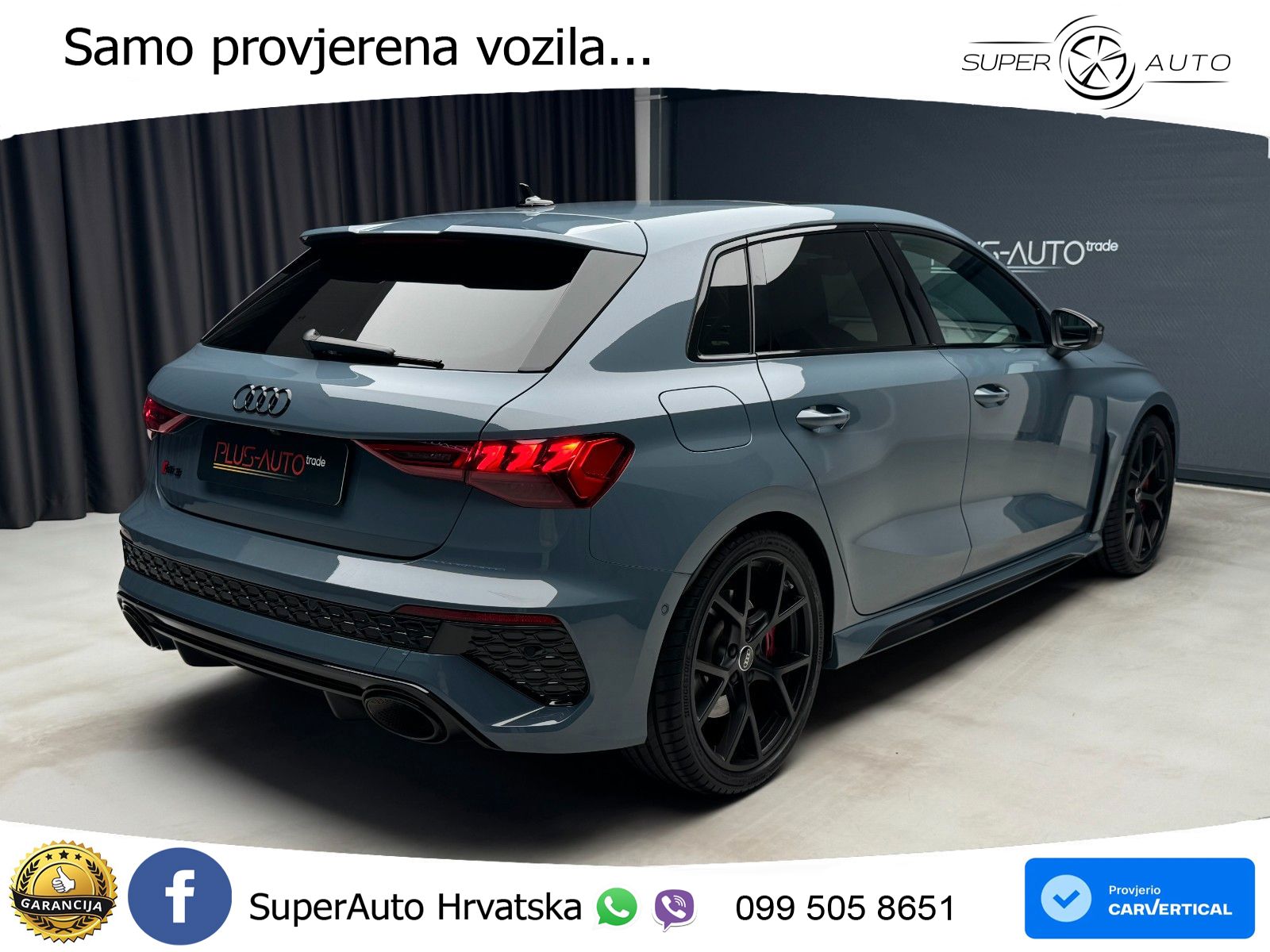 Audi RS3 Sportback 2.5 TFSI (400 KS) quattro S tronic LED+GR SJED+ACC