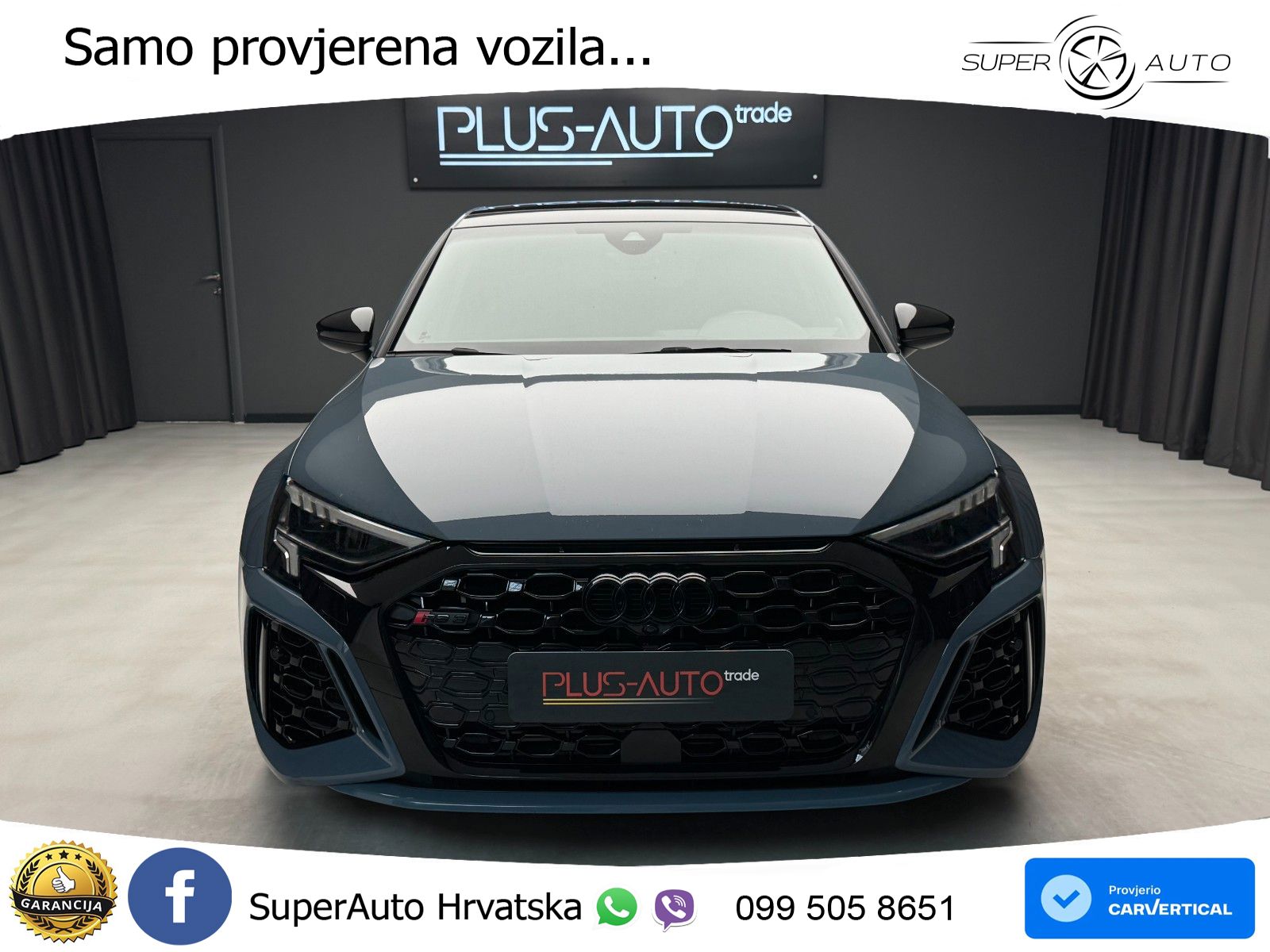 Audi RS3 Sportback 2.5 TFSI (400 KS) quattro S tronic LED+GR SJED+ACC