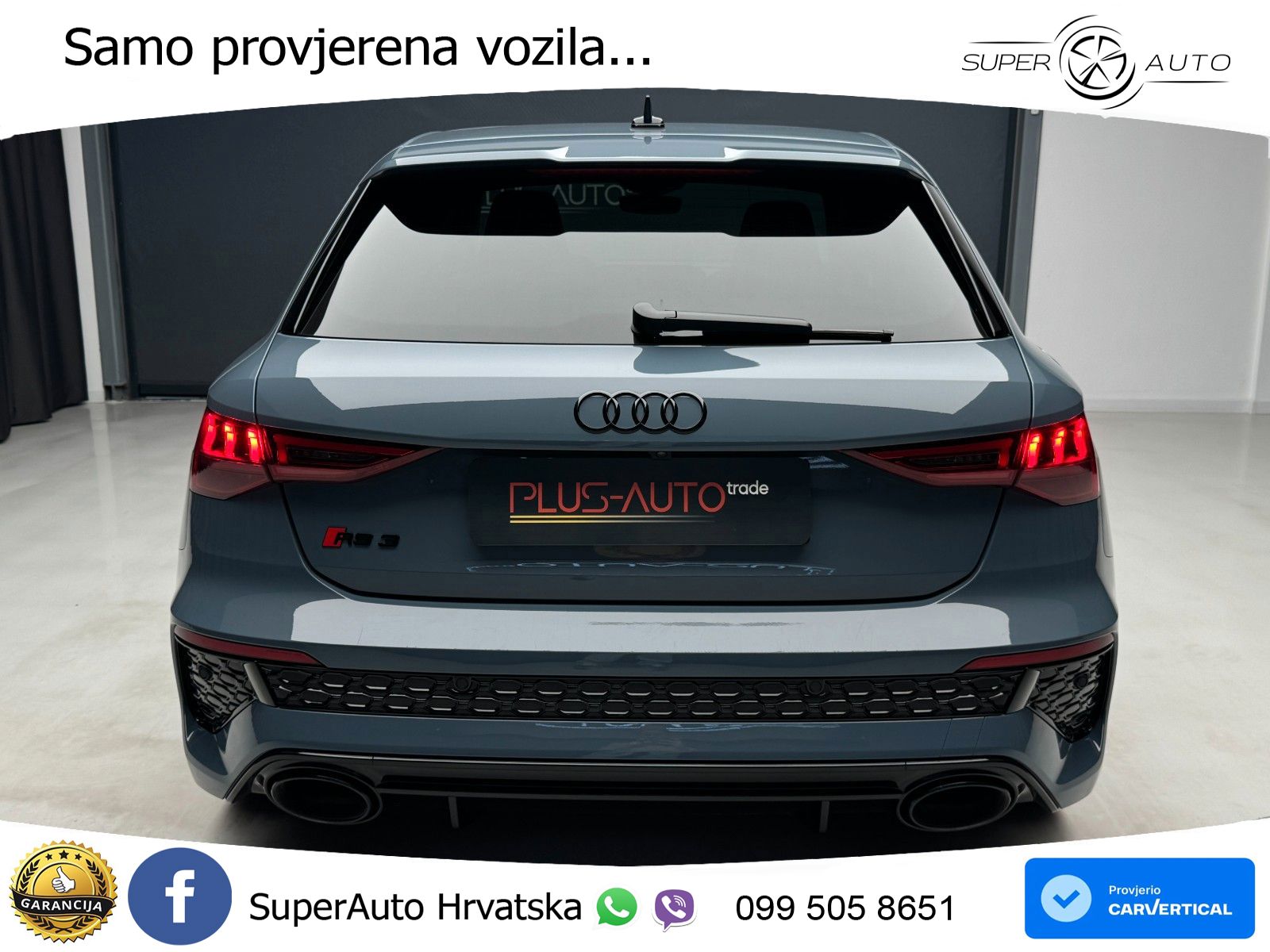 Audi RS3 Sportback 2.5 TFSI (400 KS) quattro S tronic LED+GR SJED+ACC