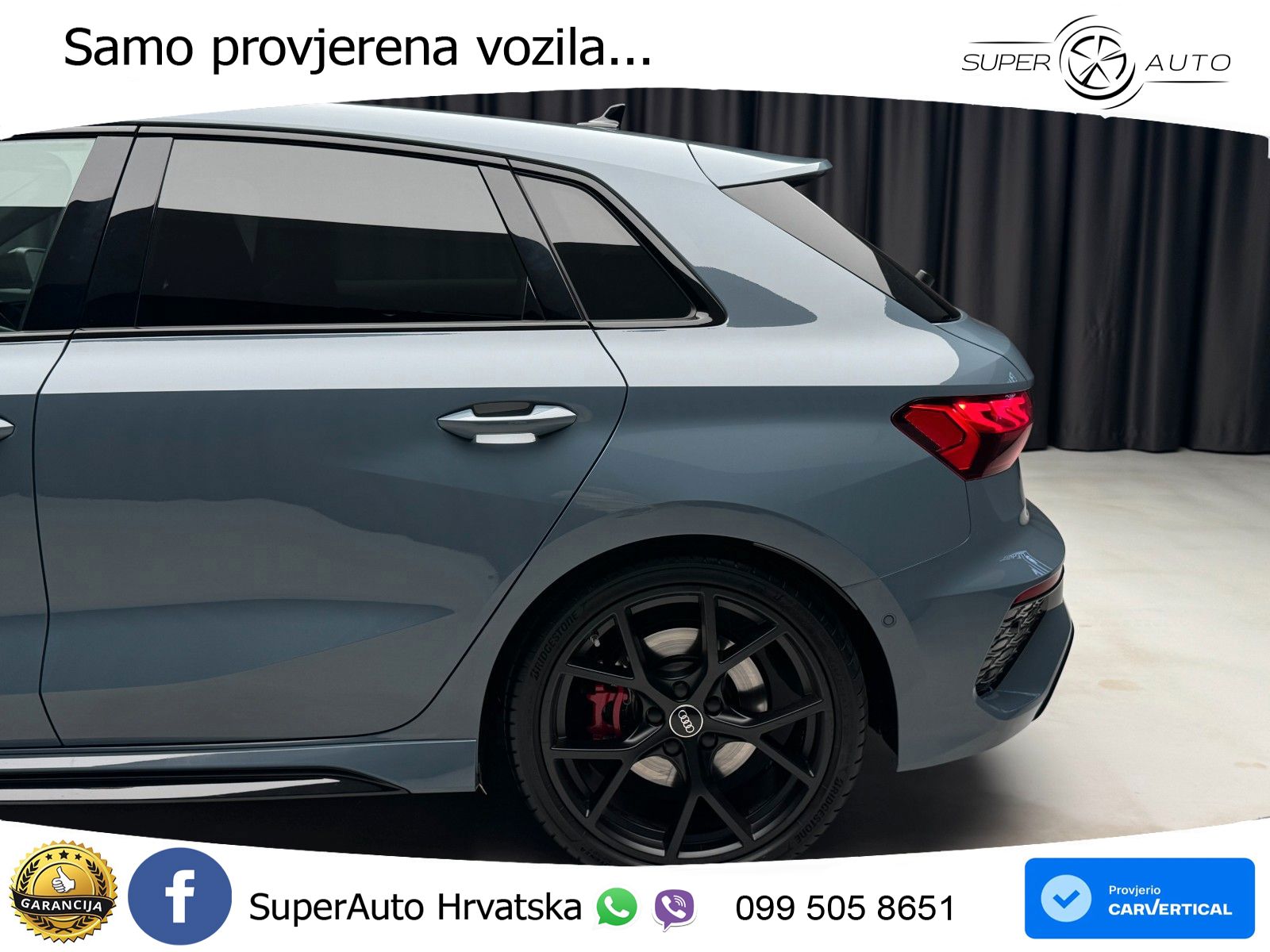 Audi RS3 Sportback 2.5 TFSI (400 KS) quattro S tronic LED+GR SJED+ACC