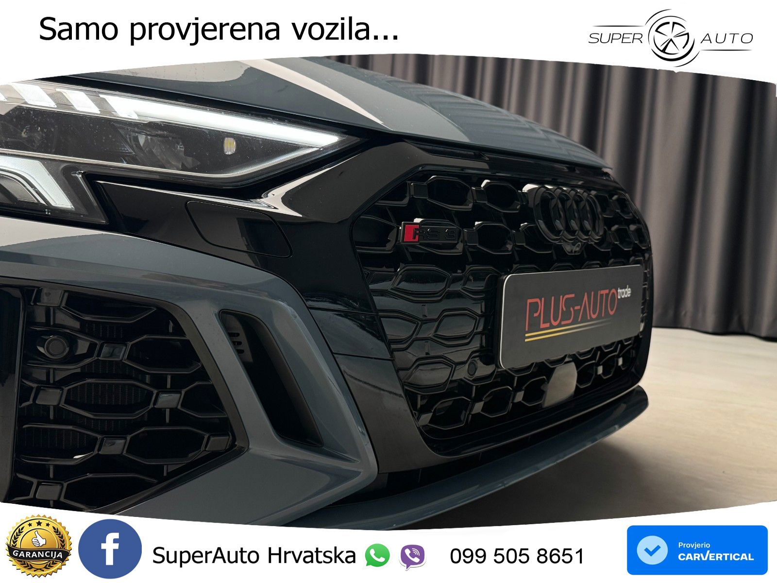 Audi RS3 Sportback 2.5 TFSI (400 KS) quattro S tronic LED+GR SJED+ACC