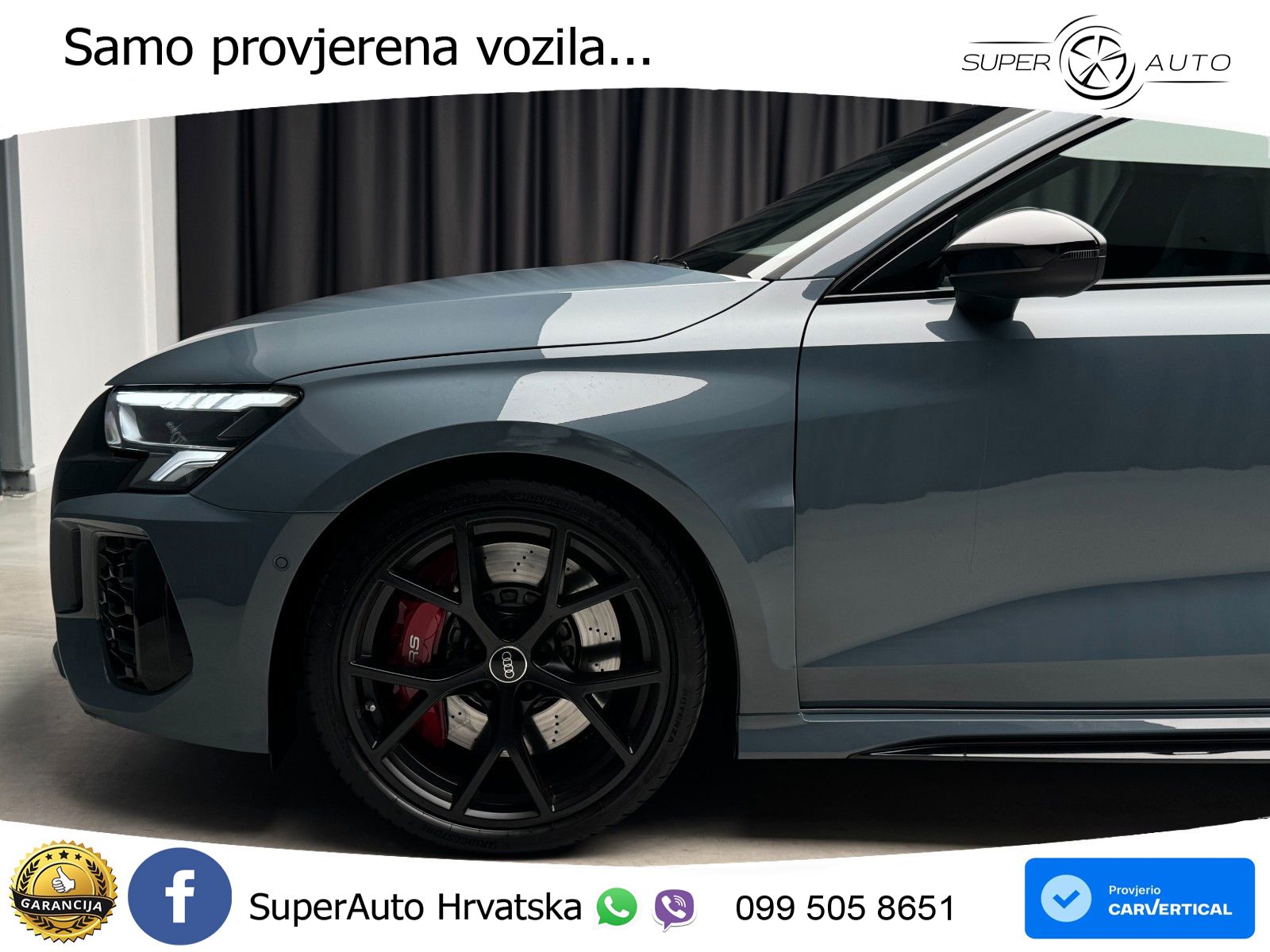 Audi RS3 Sportback 2.5 TFSI (400 KS) quattro S tronic LED+GR SJED+ACC