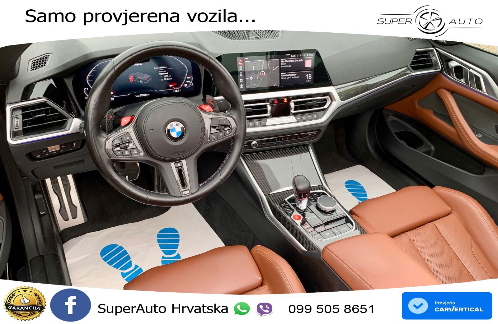 BMW M4 Convertible Competition 3.0 (510 KS) xDrive Steptronic LED+GR SJED+ACC