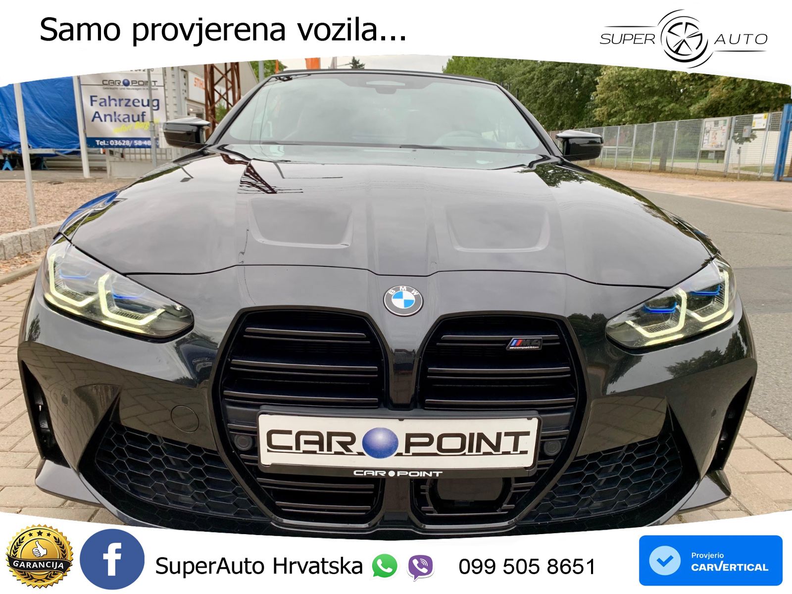 BMW M4 Convertible Competition 3.0 (510 KS) xDrive Steptronic LED+GR SJED+ACC