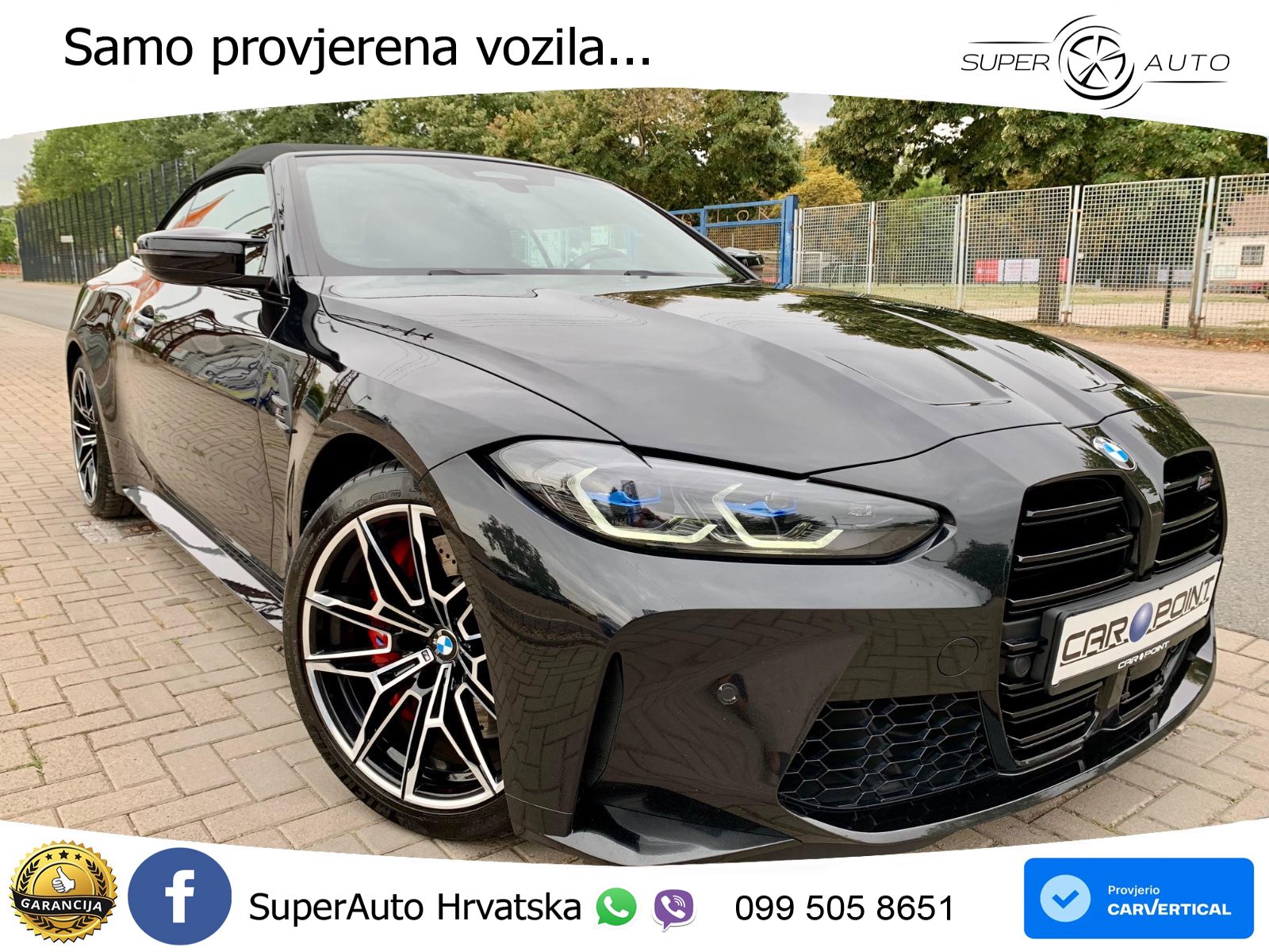 BMW M4 Convertible Competition 3.0 (510 KS) xDrive Steptronic LED+GR SJED+ACC