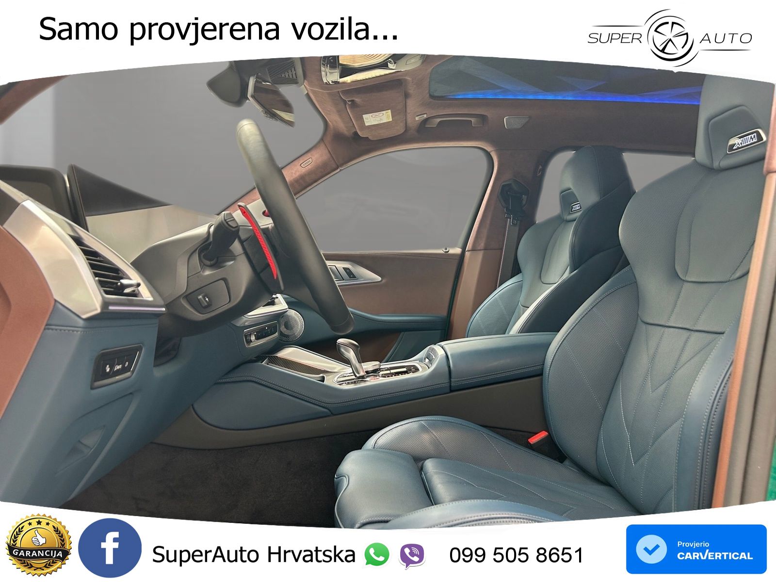 BMW XM 50e (476 KS) M xDrive M Steptronic LED+GR SJED+ACC