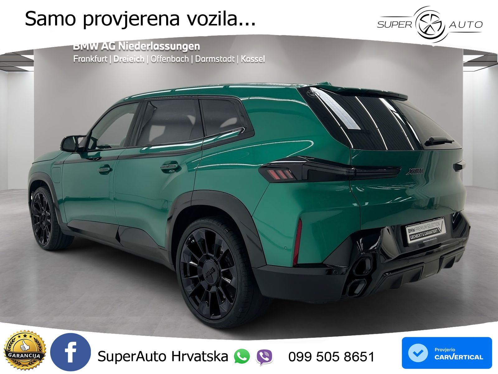 BMW XM 50e (476 KS) M xDrive M Steptronic LED+GR SJED+ACC