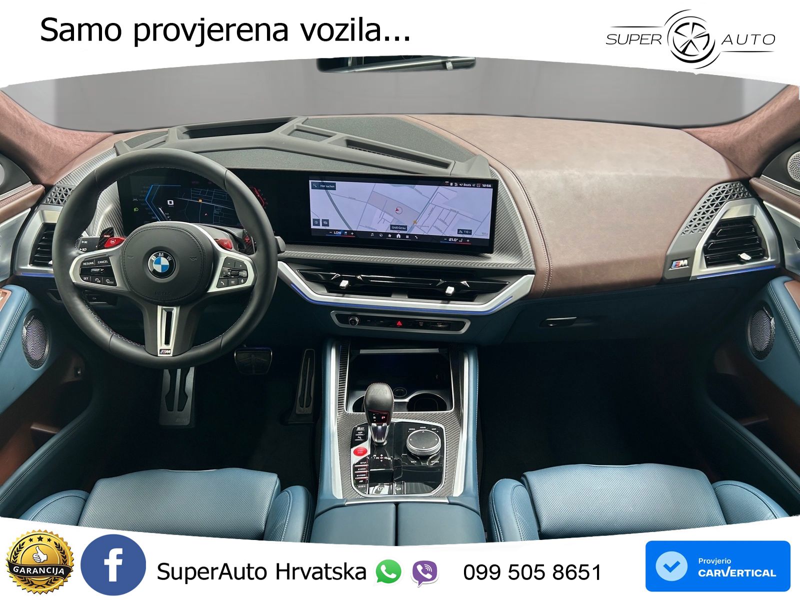 BMW XM 50e (476 KS) M xDrive M Steptronic LED+GR SJED+ACC