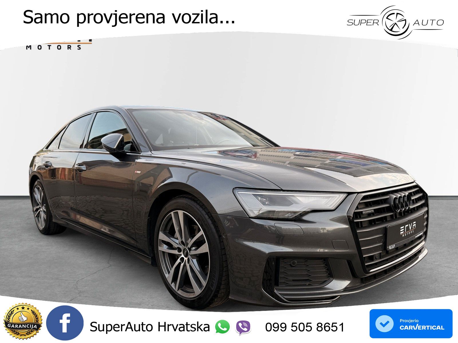 Audi A6 40 TDI quattro S tronic S line 204 KS LED+GR SJED+ACC
