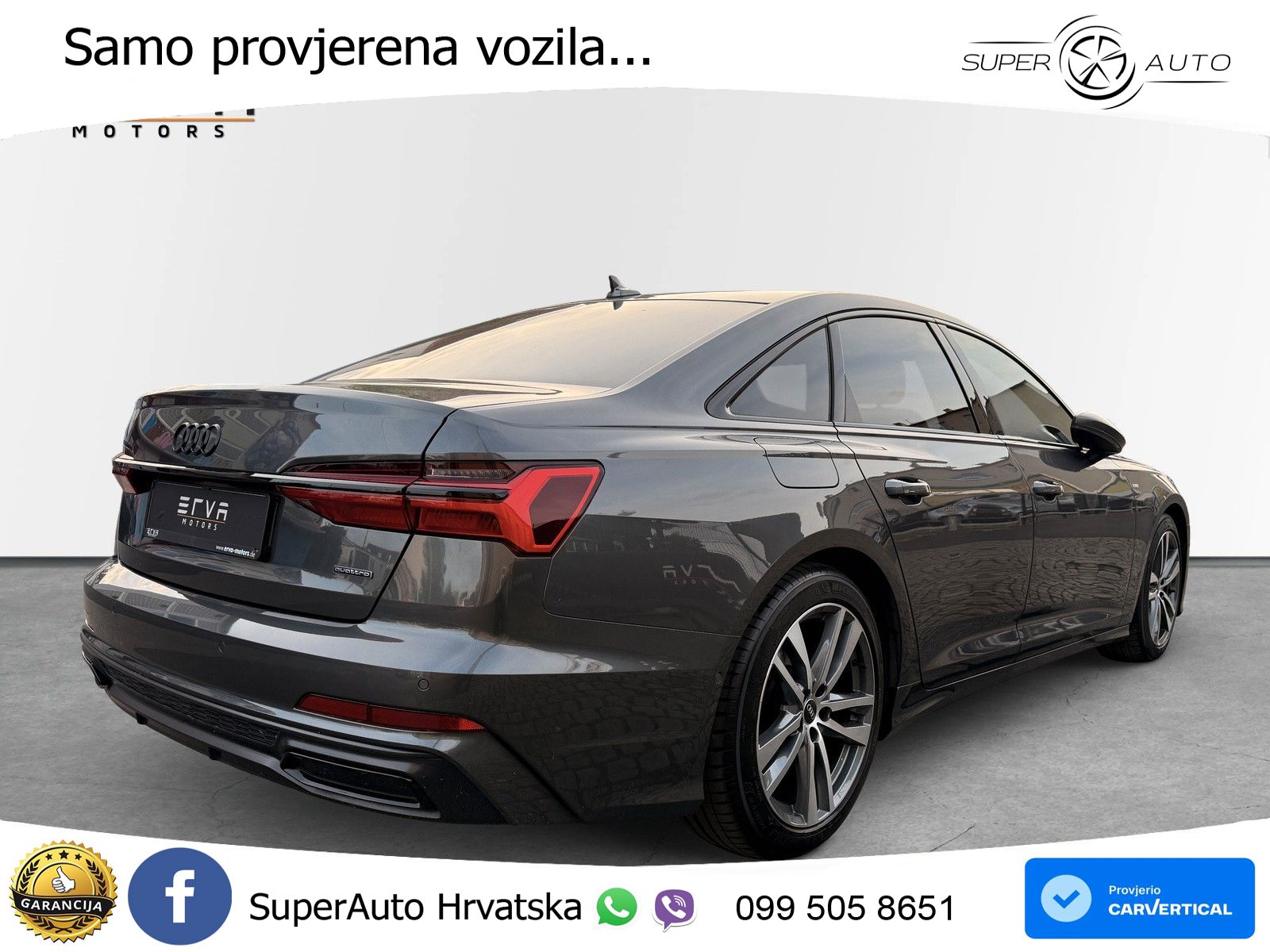 Audi A6 40 TDI quattro S tronic S line 204 KS LED+GR SJED+ACC
