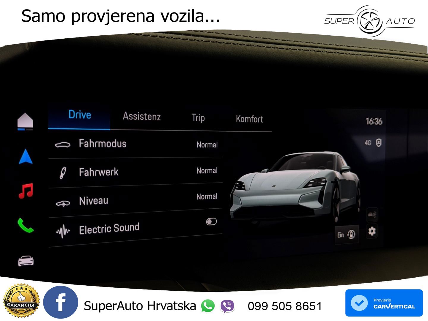 Porsche Taycan Sport Turismo 105 kWh (435 KS)