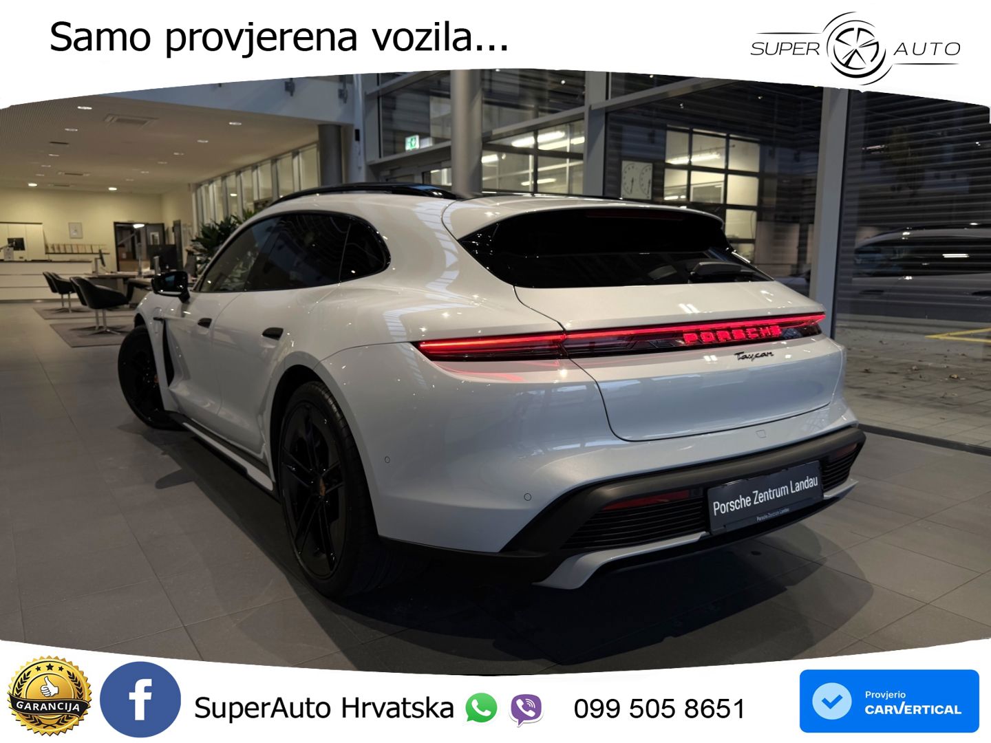 Porsche Taycan Sport Turismo 105 kWh (435 KS)