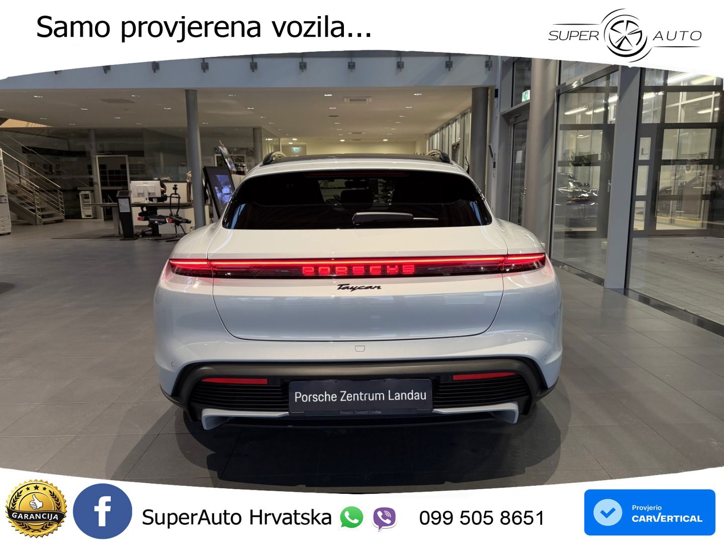 Porsche Taycan Sport Turismo 105 kWh (435 KS)