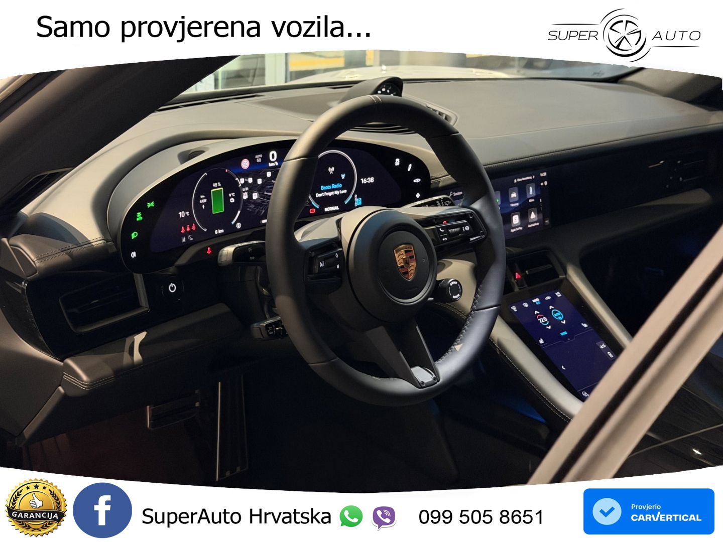 Porsche Taycan Sport Turismo 105 kWh (435 KS)