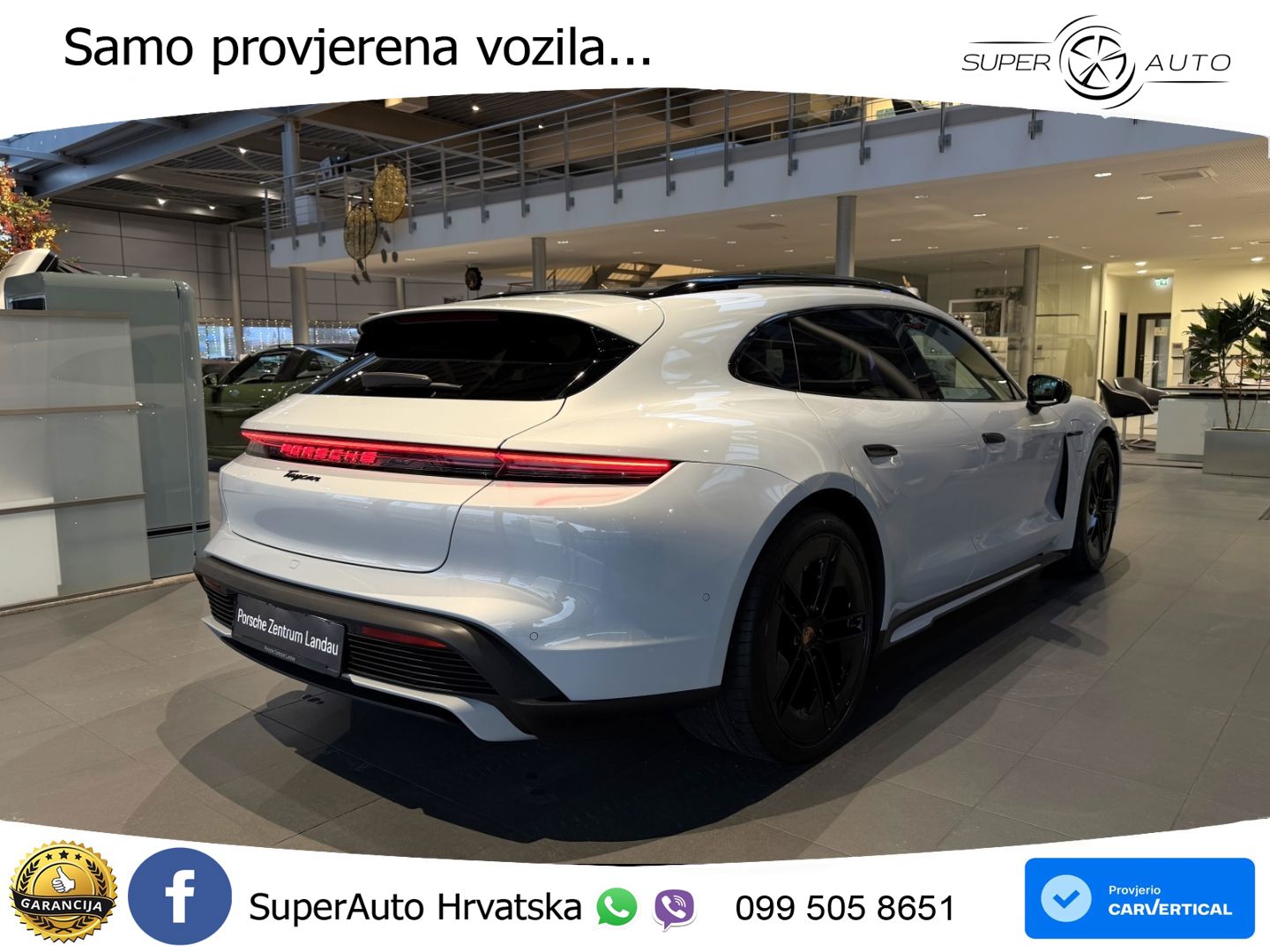 Porsche Taycan Sport Turismo 105 kWh (435 KS)