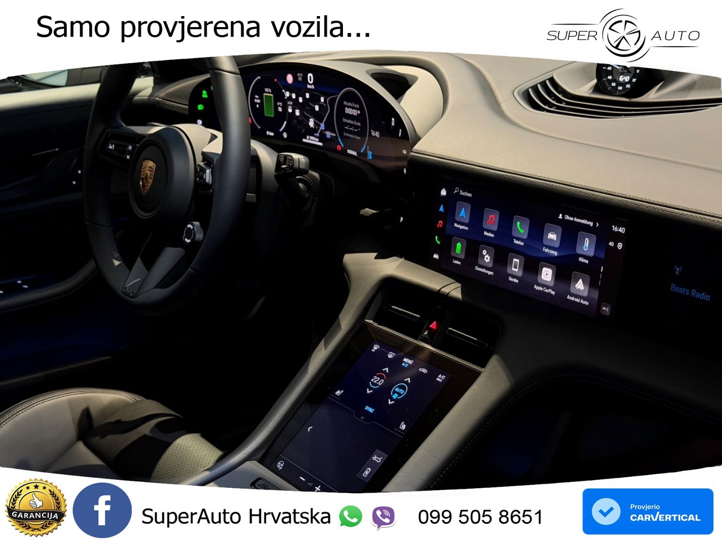 Porsche Taycan Sport Turismo 105 kWh (435 KS)