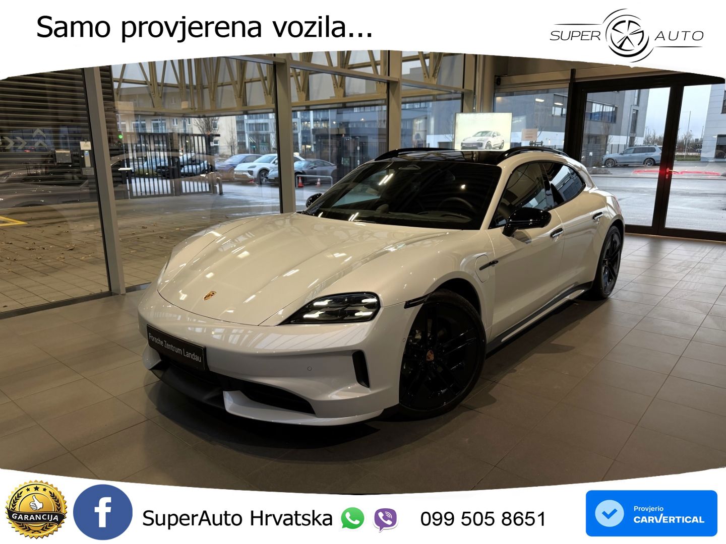 Porsche Taycan Sport Turismo 105 kWh (435 KS)