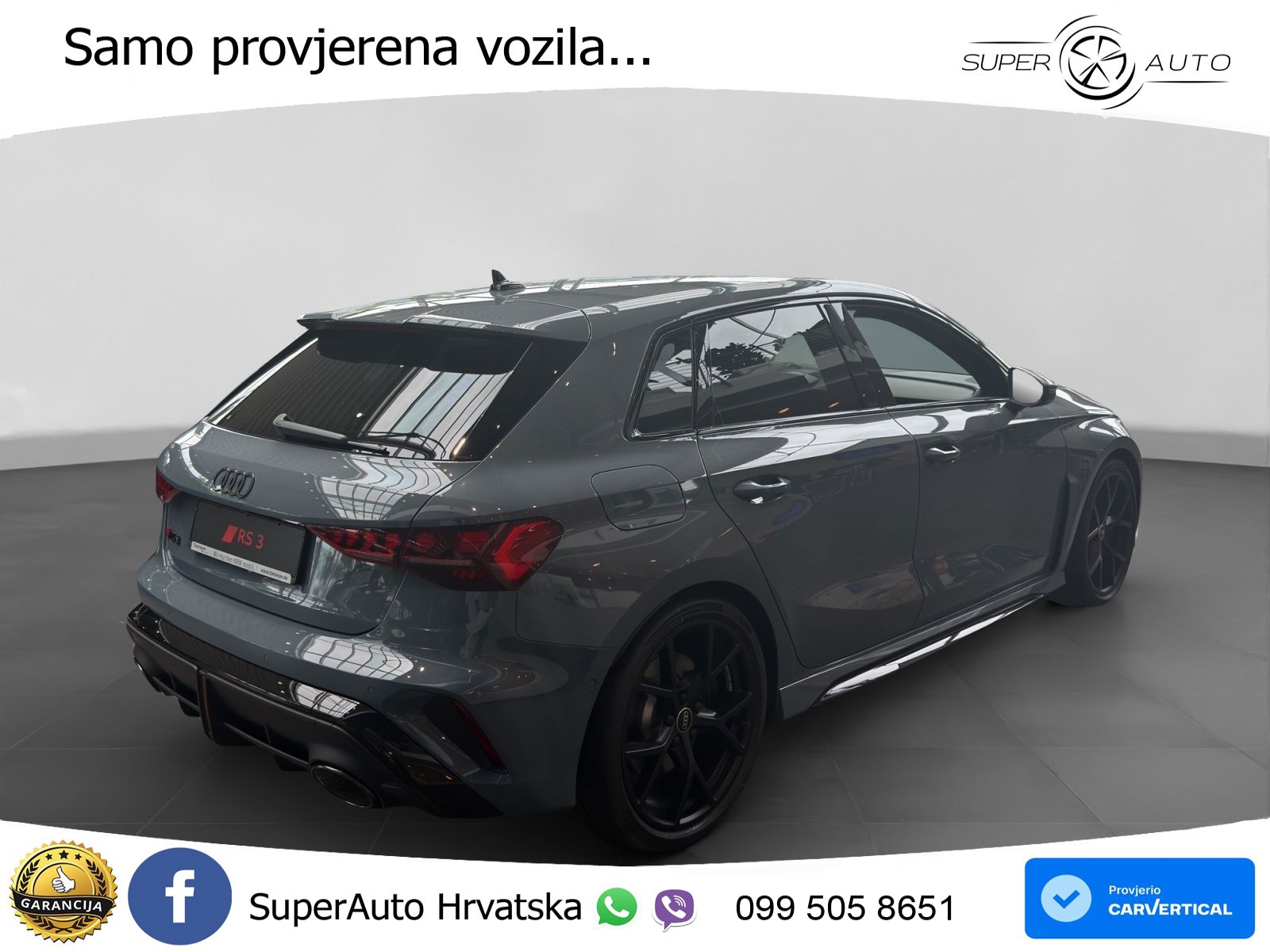 Audi RS3 Sedan 2.5 TFSI (400 KS) quattro S tronic LED+GR SJED+ACC