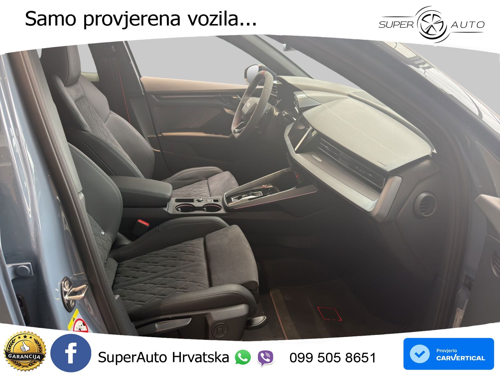 Audi RS3 Sedan 2.5 TFSI (400 KS) quattro S tronic LED+GR SJED+ACC